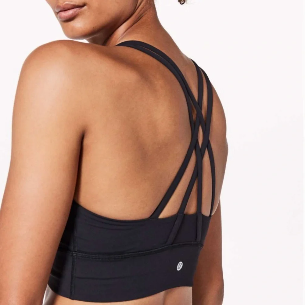 Lululemon Energy Bra *Long Line Black Size 6